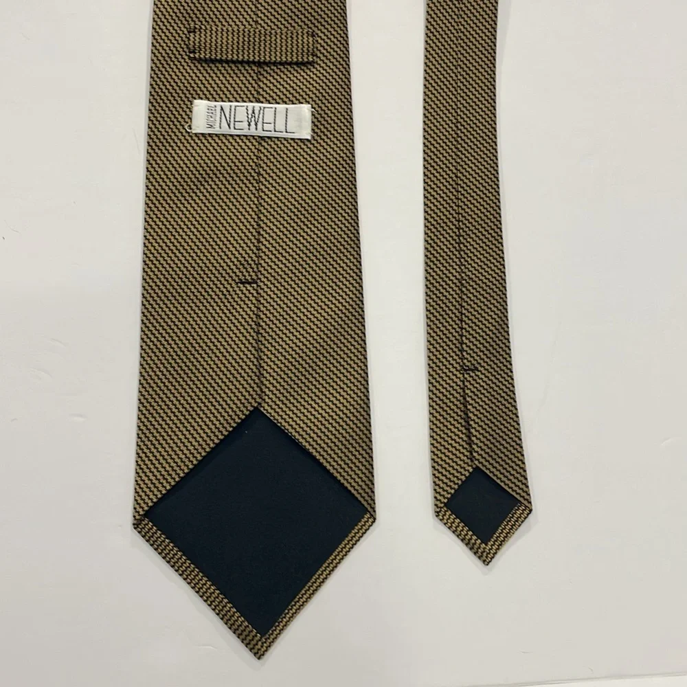 Michael Newell Men’s Tie‎ Microprint Tan